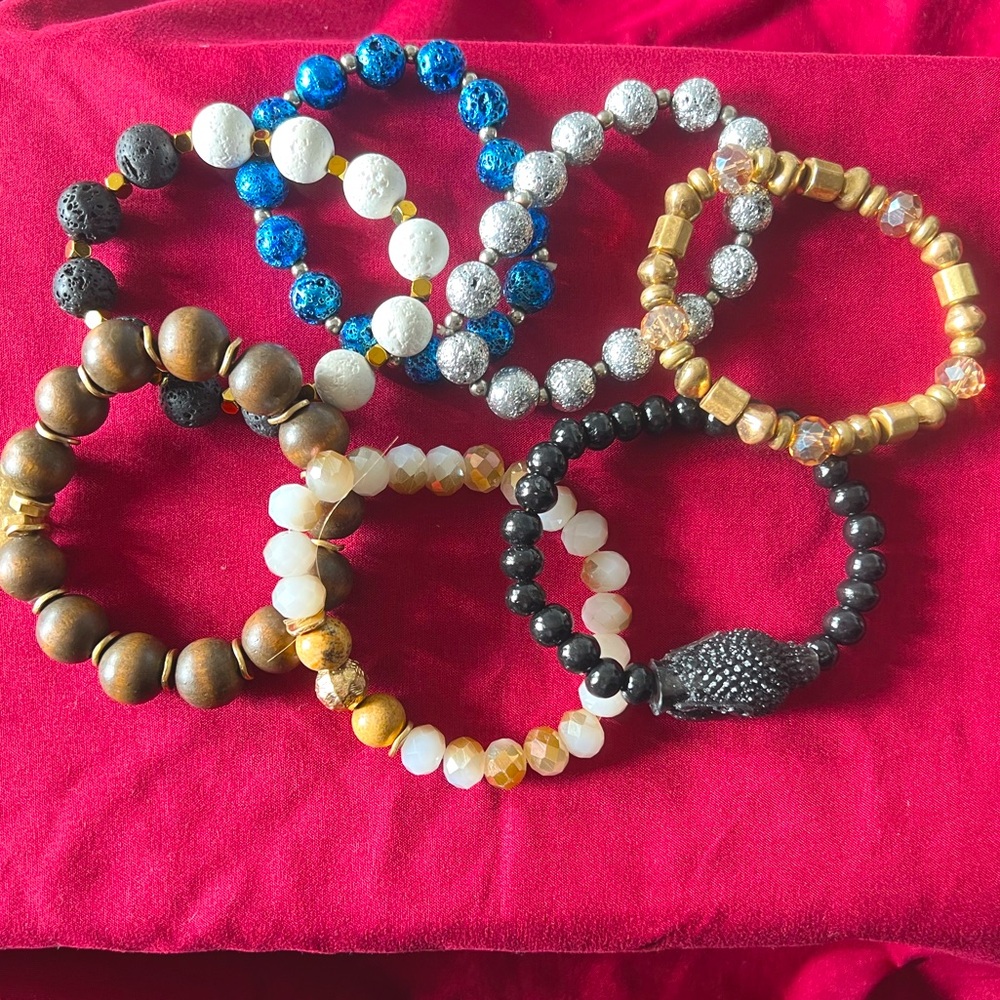 Beaded Bracelets - Great for the Beach or Everyday Wear